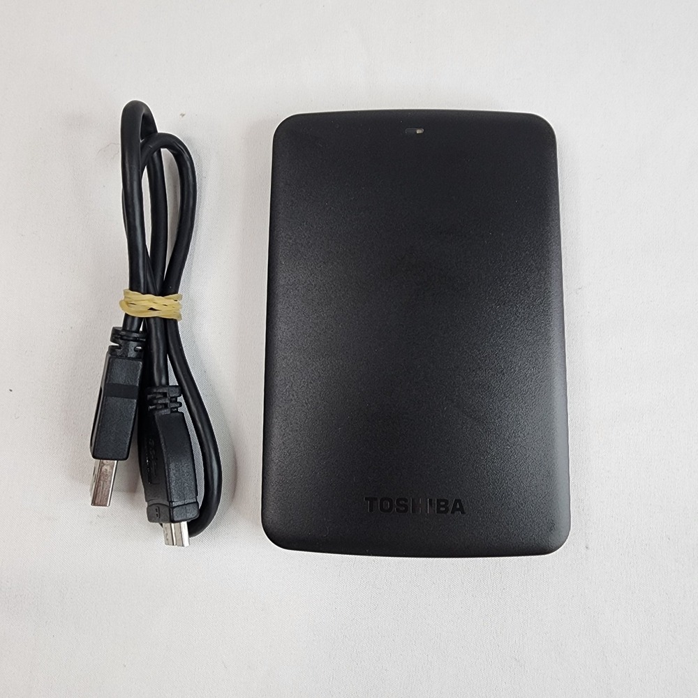 Toshiba Canvio Basics 1TB Portable External Hard Drive USB 3.0 Black